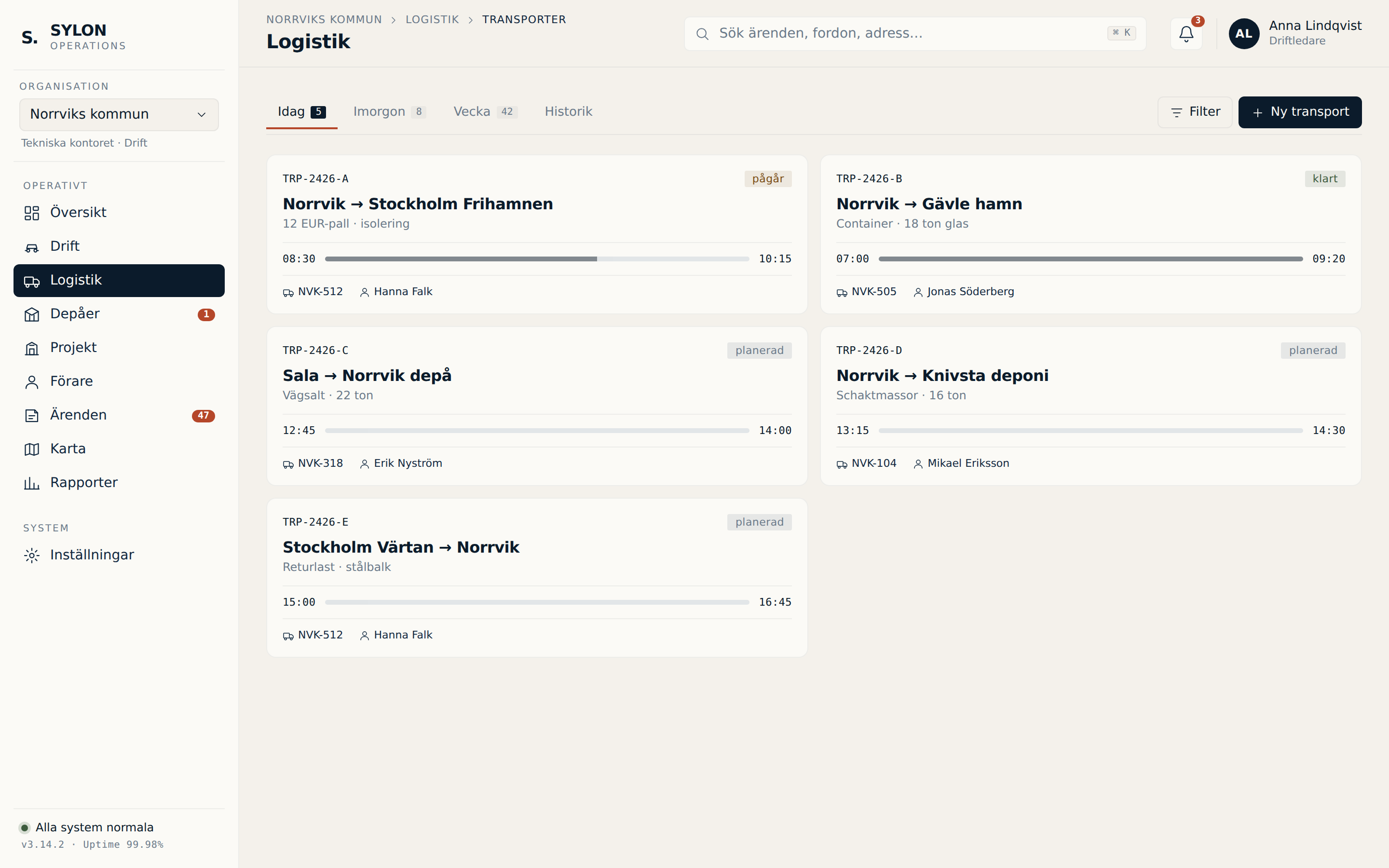 Sylon Logistics